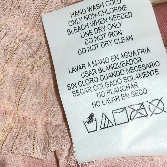 XOXO Smocked Waist Bell sleeves blouse M - Picture 16 of 16